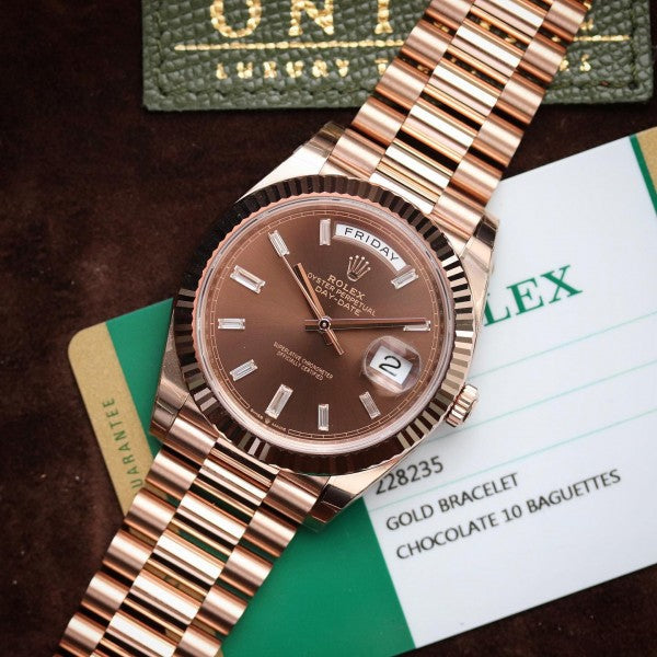 Rlx_Oystr_Perpetual Day Date  Watch WITH ORIGNAL BOX